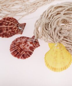 Whitelotous Decorative Natural Fishing Net Seaside Wall Beach Party Sea Shell Fishnet Decor 27 71QhWERQirL