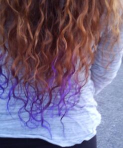 MANIC PANIC Ultra Violet Hair Color - Amplified - Semi Permanent Hair Dye - Cool Blue Toned Violet Color - Vegan, PPD & Ammonia Free - For Coloring Hair on Men & Women 23 71QhfG1jQuL