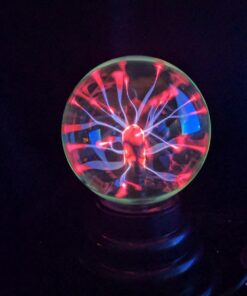 Plasma Ball,Touch Sensitive Plasma Lamp Light with USB OR Battery Powered Plasma Globe for Kids,Parties,Home,Decoration 3-Inches 34 71Qi79NNQyL