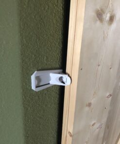 Sliding Door Lock for Child Safety - 2 Pack Grey/White White 46 71QiGXUoPqL