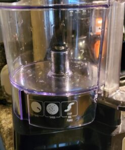 Hamilton Beach Stack & Snap Food Processor and Vegetable Chopper, BPA Free, Stainless Steel Blades, 12 Cup Bowl, 2-Speed 450 Watt Motor, Black (70725A) 49 71QkXLFL2bL 3