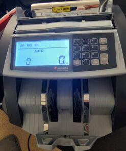 Cassida 5520 UV/MG - USA Money Counter with ValuCount, UV/MG/IR Counterfeit Detection, Add and Batch Modes - Large LCD Display & Fast Counting Speed 1,300 Notes/Minute UV/MG Counterfeit Detection 26 71Qlb1jalmL