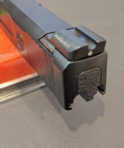 AMERIGLO i-Dot Sight Set, Compatible with Smith & Wesson M&P Shield (Excludes EZ) | Durable High-Performance Green Tritium Front & Rear Night Sights Green/Orange 33 71QldGIrhL 2