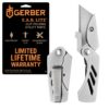Gerber Gear EAB Lite Pocket Knife with Money Clip - 1.5" Blade Length Folding Knife - EDC Gear and Equipment - Stainless Steel 17 71QmUIkoLEL