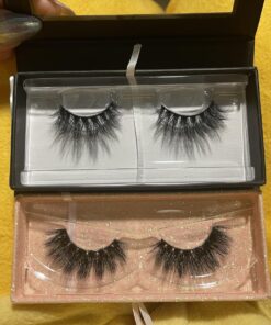 Arimika Fluffy Long Thick Dramatic Look 3D Mink False Eyelashes, Handmade Reusable Lashes for Makeup D008 33 71Qn 05WPgL