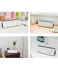 Undated Desk Weekly Daily Calendar Planner, Scheduler Memo Pad, Appointment Book, 11.8 x 4 Inches Type A 14 71QnvhdH 7L