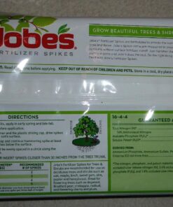 Jobe’s, 01660, Fertilizer Spikes, Tree & Shrubs, Includes 15 Spikes, 12 ounces, Brown 38 71QnwV6JSL