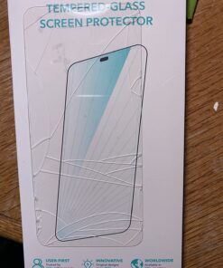 ESR Tempered-Glass Screen Protector Compatible with iPhone 11 Pro/iPhone XS/iPhone X, Easy Installation Frame, Case Friendly, Premium Tempered-Glass Screen Protector for iPhone 5.8 Inch (2019), 2 Pack 40 71QpFQB8krL