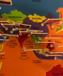 Imagimake Mapology World Map Puzzle - Includes Country Flags & Capitals | Educational Toys for Kids 5-7 | Fun Jigsaw Puzzle for Girls & Boys Toy Age 6-8 | Games for Kids 8-12 for Kids World with Capitals 45 71QpzIMj1L