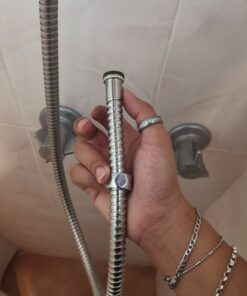 AquaDance 7" Premium High Pressure 3-Way Rainfall Combo Combines The Best of Both Worlds-Enjoy Luxurious Rain Showerhead and 6-Setting Hand Held Shower Separately or Together, Chrome 2.5 Gallon Per Minute 39 71QqM7sYEmL