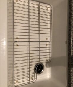 KOHLER 6639-ST Whitehaven Bottom Basin Rack, Steel Sink Racks for 36" Whitehaven Sink, Includes Left and Right Racks, Stainless Steel one-size 37 71Qqr7dFn7L