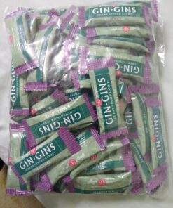 GIN GINS® Original Chewy Ginger Candy by The Ginger People® - Anti-Nausea and Digestion Aid, Individually Wrapped Healthy Candy - Original Ginger Flavor, Large 1 lb Bag (16oz) - Pack of 1 24 71QqxrKdZlL