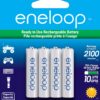 Panasonic BK-4MCCA8BA eneloop AAA 2100 Cycle Ni-MH Pre-Charged Rechargeable Batteries, 8-Battery Pack 8 Count (Pack of 1) 79 71Qrl1JBA0L
