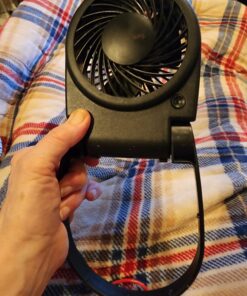 Honeywell HTF090B Turbo on the Go Personal Fan, Black – Small, Portable Fan 36 71Qrl9XRMyL