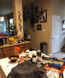 Amscan | Party Decoration | Halloween Glitter Paper Chandelier Decorating Kit | 17 in a Package 29 71QroG4qi0L