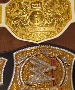 Official WWE Authentic WWE Championship Spinner Replica Title Belt,Multicoloured,One Size 16 71QsHuibVtL