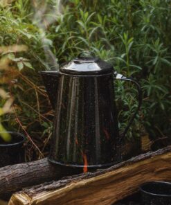 Granite Ware 3 Qt Coffee Boiler. Enameled Steel 12 cups capacity. Perfect for camping, Heat Coffee, Tea and Water directly on stove or fire. 33 71QsMbmu1kL