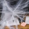 Fun Express Halloween Spider Webs Spiderwebs With Plastic Spiders - 12 Packs