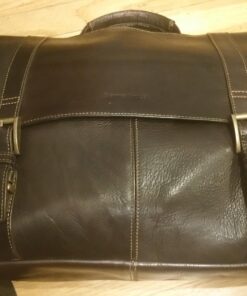 Samsonite Colombian Leather Flap-Over Messenger Bag One Size Brown 51 71QtI3XSmL