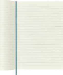 Moleskine Classic Notebook, Soft Cover, XL (7.5" x 9.5") Ruled/Lined, Reef Blue, 192 Pages 12 71QuS8BFHcL