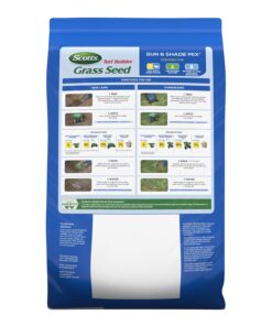 Scotts Turf Builder Grass Seed Sun & Shade Mix, Grows in Extreme Conditions & Spreads for a Durable Lawn, 7 lbs. 1 Pack 7 lb. 52 71Qx99NHBZL 1