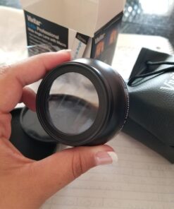 52MM 0.43x Wide Angle Conversion Lens with Macro for Nikon D3200, D3300, D5100, D5200, D5300, D5500, D7200, D90, D500, D600, D610, D700, D750, D800 41 71QxwJyvYBL