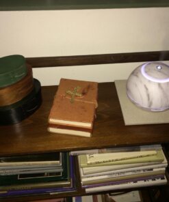 HATHASPACE Marble Essential Oil Aroma Diffuser, 350ml Aromatherapy Fragrance Diffuser & Ultrasonic Cool Mist Room Humidifier, 24+ Hour Capacity, 7-Color Mood Light, Intermittent Mode, BPA-Free (White) White 33 71QyHRZhtjL