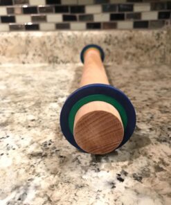 Regency Wraps Evendough Bands, Rolling Pin Rings for Rolling Dough to Precise Thickness for Pizza, Pies, Pastries, Pasta, Set of 4 sizes, Pack of 1 20 71QyRkFGakL