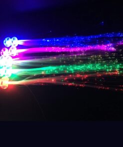 Acooe 10 Pack flashing led light up toys Optics led hair lights, flashing led Light Up Toys, Barrettes for Party, Bar Dancing Hairpin, light up hair accessories 14 71QyZTHQ9hL
