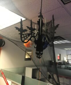 Amscan | Party Decoration | Halloween Glitter Paper Chandelier Decorating Kit | 17 in a Package 26 71R 6WEAAoL