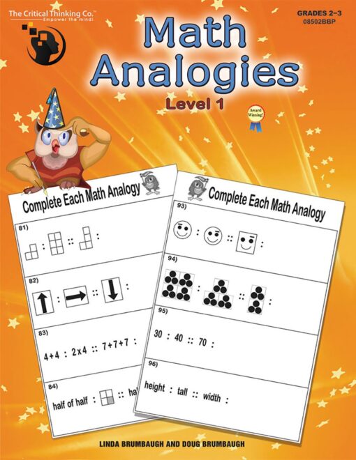 Math Analogies Book 1