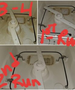 Affresh W10549851 Dishwasher Cleaner 6 Tablets Formulated to Clean Inside All Machine Models, Count Carton 68 71R r6QmEJL