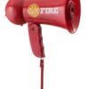 Dress Up America Firefighter Megaphone For Kids - Red Fireman Megaphone Bullhorn With Siren Sound 4 71R zlOx1UL