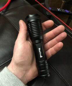 BlueFire 1200 Lumen Super Bright XM-L2 LED Handheld Flashlight with Adjustable Focus and 5 Light Modes, Outdoor LED Torch, Tactical Flashlight for Camping & Hiking 59 71R0tAInrJL