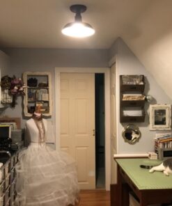 Design House 519884 Kimball 1 Light Semi Flush Mount Ceiling Light, Bronze Coffee Bronze 1 Count (Pack of 1) 38 71R2EFjQGfL