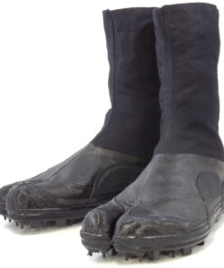 Rikio Spike Tabi Water Repellent Canvas Boots 8 Wide Women/6.5 Men Black 7 71R3qzsX L