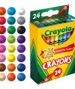 Crayola Crayons, 24 Count Pack, Assorted Colors, Art Supplies for Kids, Ages 4 & Up 12 71R4tofHMLL
