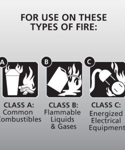 Kidde Fire Extinguisher for Home, 1-A:10-B:C, Dry Chemical Extinguisher, Red, Mounting Bracket Included 1 Pack Basic 29 71R5CGudL3L