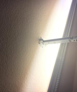 WALI Universal Projector Mount, Projector Ceiling Mount with 25.6'' Extendable Arms, Projector Mounting for Ceiling Adjustable Height Holds up to 44 lbs Projector Holder/Hanger (PM-001-W), White 32 71R5KtXiLWL