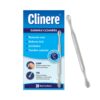 Clinere® Ear Cleaners, 10 Count Earwax Remover Tool Safely and Gently Cleaning Ear Canal at Home, Ear Wax Cleaner Tool, Itch Relief, Ear Wax Buildup, Works Instantly, Exfolimates, Earwax Cleaners. 10 Count (Pack of 1) White