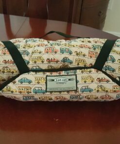 Urban Infant Tot Cot Kids Nap Mat - Toddler Preschool Daycare Bedding Cover with Blanket and Pillow - Traffic 38 71R60un4BxL