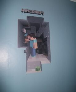 JINX Minecraft Digging Removeable Wall Cling Decal Sticker for Kids Room 15 71R6DhCVShL
