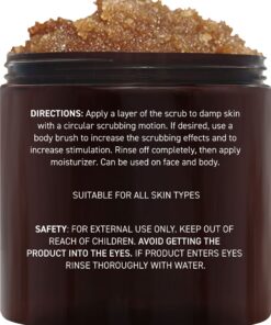 Brooklyn Botany Brown Sugar Body Scrub - Moisturizing and Exfoliating Body, Face, Hand, Foot Scrub - Fights Acne, Fine Lines & Wrinkles, Great Gifts For Women & Men - 10 oz 10 Ounce (Pack of 1) 23 71R6Zfp9C6L 1