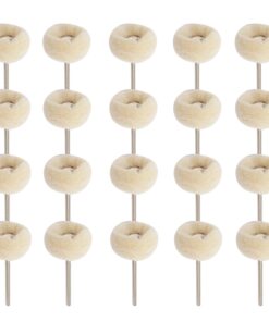 PHYHOO Polishing Wheel Set Mounted Cotton Soft Fine 3/32 Shank Buff Wheels Shank Rotary Tools Accessories Pack of 20 Pieces 9 71R7PMEb9wL