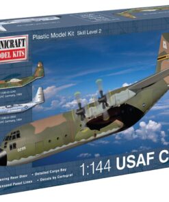Minicraft C-130B USAF with 2 Marking Options Model Kit, 1/144 Scale