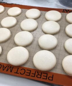 Silpat Perfect Macaron Non-Stick Silicone Baking Mat, 11-5/8" x 16-1/2", Orange 75 71R7VkAg2uL