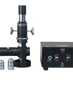 Alternative view of Radical Portable Cordless Rechargable Field Metallurgical Metallograph LED Microscope 600x
