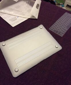 IBENZER Compatible with Old Version MacBook Air 13 Inch Case (2010-2017 Release). Models: A1466 / A1369, Plastic Hard Shell Case with Keyboard Cover for Mac Air 13, Clear, A13CL+1 For Macbook Air 13'' A1466/A1369 46 71RA16jdcL