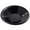 SE 8 Inch Gold Panning Pan - Dual Riffles for Easier Mining and Prospecting, Black 8" 48 71RAMiQKD6L