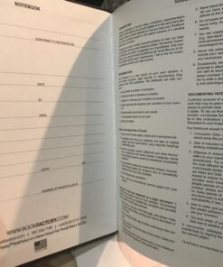 BookFactory Engineering Notebook/Engineer Graph Paper Notebook/Quadrille 4 X 4 Quad Ruled Book - 96 Pages (.25" Lab Grid Format), 8" x 10", Black Cover, Smyth Sewn Hardbound (LIRPE-096-SGR-A-LKT4) 14 71RAPdgkOAL